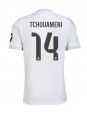 Real Madrid Aurelien Tchouameni #14 Domácí Dres 2025-26 Krátký Rukáv